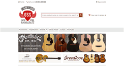 Desktop Screenshot of guitarsuperstore.com